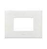 Legrand 575010 Arteor Coverplate, Square 3 Module Horizontal, Durable Polycarbonate, 127mm x 92mm x 7.7mm, Compatible with Arteor International Switch, White