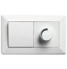 Legrand CM400THWE, Como - Horizontal rotary dimmer trailing edge 2 wire 400VA 240V a.c. white