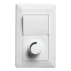 Legrand CM400TWE, Como - Vertical rotary dimmer trailing edge 2 wire 400VA 240V a.c. white 1 Legrand CM400TWE, Como - Vertical rotary dimmer trailing edge 2 wire 400VA 240V a.c. white