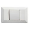 Legrand CM910/1HWE, Como - Horizontal Single Pole Double Throw - rocker Switch 1 gang 10A 240V a.c. white