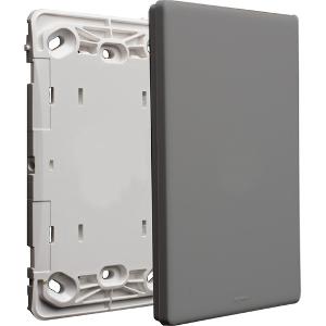 Legrand ED770/0GPLUG Excel Life EM Series Grid Plate, Blank, 77mm x 121mm, Plastic, Clamp Mount, IP00, Residential/Commercial, Urban Grey 1 Legrand ED770/0GPLUG Excel Life EM Series Grid Plate, Blank, 77mm x 121mm, Plastic, Clamp Mount, IP00, Residential/Commercial, Urban Grey