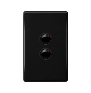 Legrand ED770/2BL Excel Life Dedicated Plate Series Switch, Single Pole Double Throw, Flush, 2 Gang, Vertical, 240V 16AX, 1 or 2 Way, Black 1 Legrand ED770/2BL Excel Life Dedicated Plate Series Switch, Single Pole Double Throw, Flush, 2 Gang, Vertical, 240V 16AX, 1 or 2 Way, Black