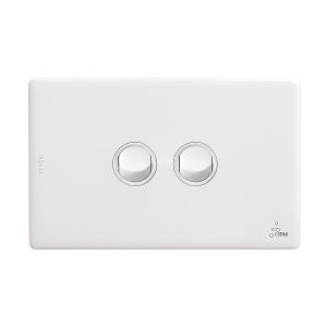 Legrand ED770/2GPLBL, Excel Life Single Pole Double Throw Horizontal Rocker Switch 2 Gang Matt White 1 Legrand ED770/2GPLBL, Excel Life Single Pole Double Throw Horizontal Rocker Switch 2 Gang Matt White