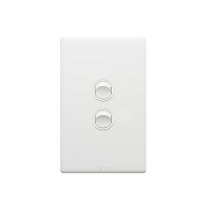 Legrand ED770/2MW Excel Life Rocker Switch, 16A, 2 Gang, SPDT, Flush Mount, Dedicated Plate, Matte Finish, 230-240VAC, White 1 Legrand ED770/2MW Excel Life Rocker Switch, 16A, 2 Gang, SPDT, Flush Mount, Dedicated Plate, Matte Finish, 230-240VAC, White