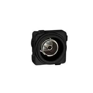 Legrand EMPFBL Excel Life Series TV Outlet Mech, Antenna, Socket, F-Type to PAL, Straight, Flush, Single, 75OHM, RG6, Black 1 Legrand EMPFBL Excel Life Series TV Outlet Mech, Antenna, Socket, F-Type to PAL, Straight, Flush, Single, 75OHM, RG6, Black