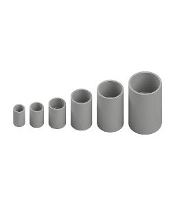 Matelec COUP25G, Coupling Plain PVC 25mm Grey 1 Matelec COUP25G, Coupling Plain PVC 25mm Grey