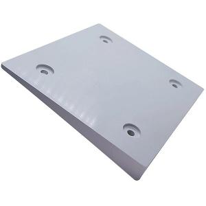 Sureset SURWBMB Weatherboard Mounting Block, Corrugated Design, Surface Leveling, 122mm x 115mm, 4 Countersunk Holes, Black 1 Sureset SURWBMB Weatherboard Mounting Block, Corrugated Design, Surface Leveling, 122mm x 115mm, 4 Countersunk Holes, Black