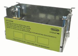 Trader HY1GFRWB Hyena Fire Rated Wall Box 1G 1 Trader HY1GFRWB Hyena Fire Rated Wall Box 1G